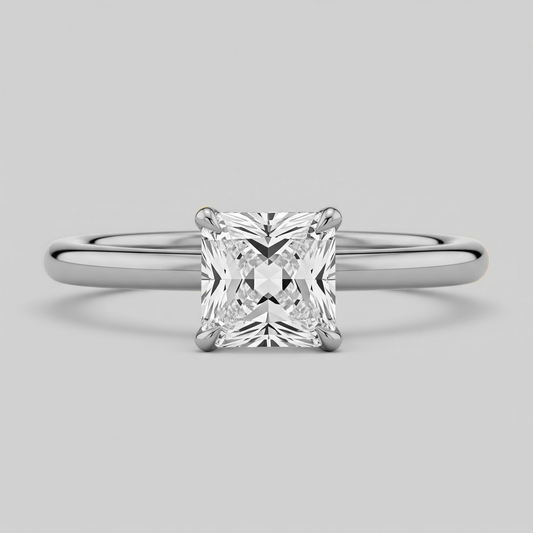 Solitaire carré alliance simple