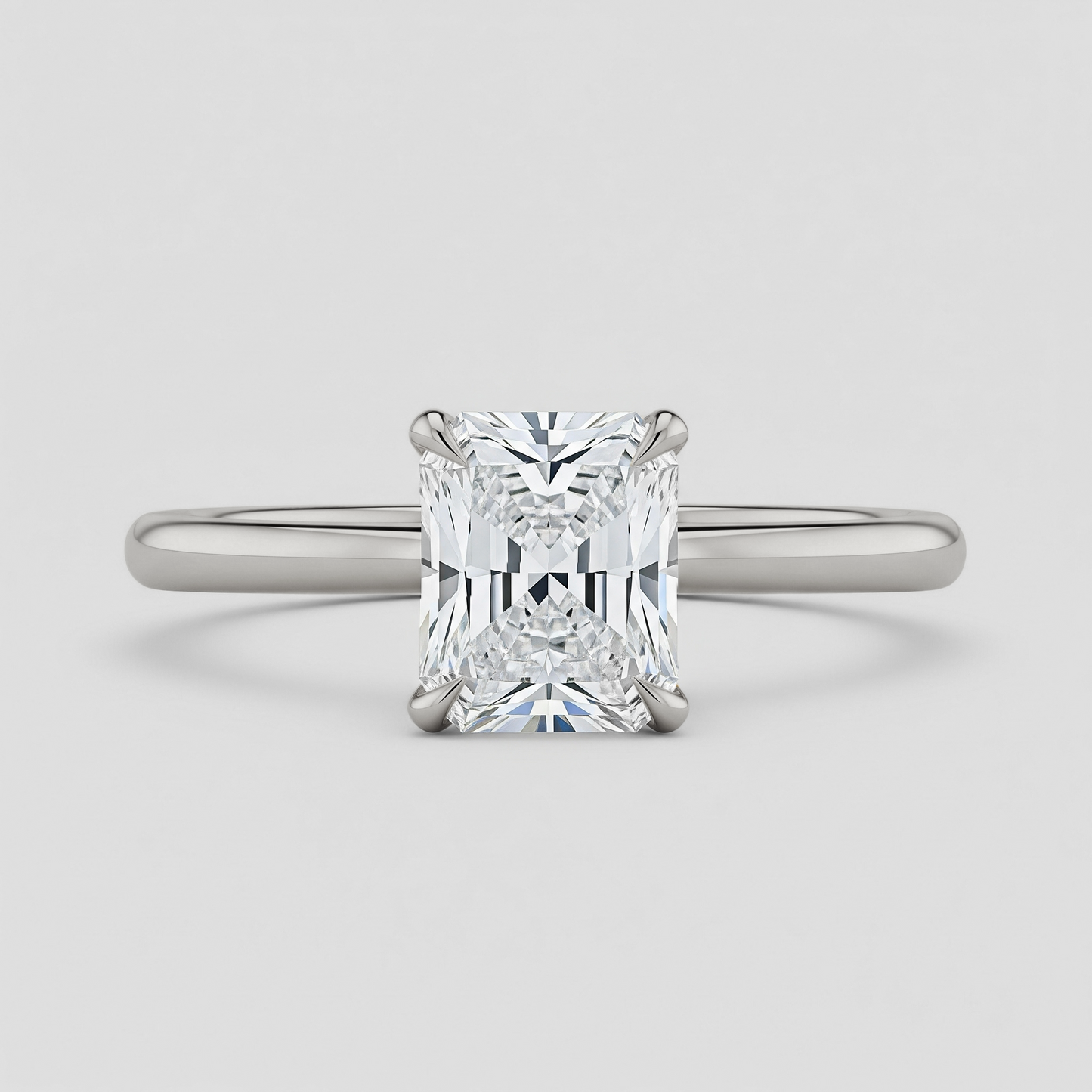 Solitaire radiant simple